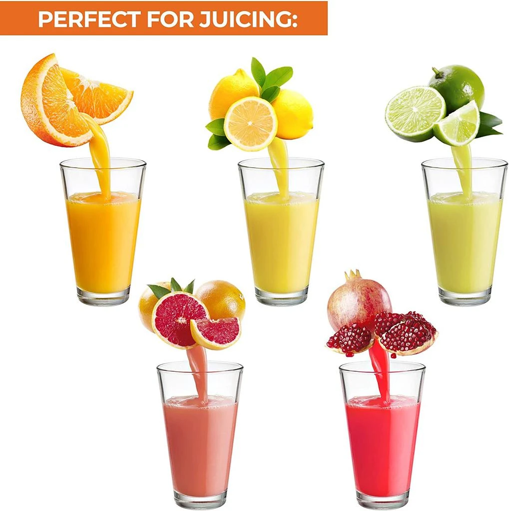 Zulay Kitchen Premium Citrus Juicer -Extra Tall Manual Citrus Press and Orange Squeezer 2