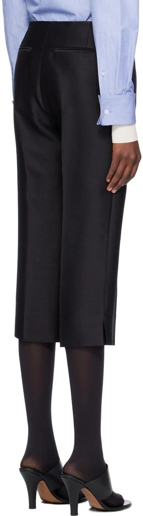 The Row Black Adelie Trousers 3