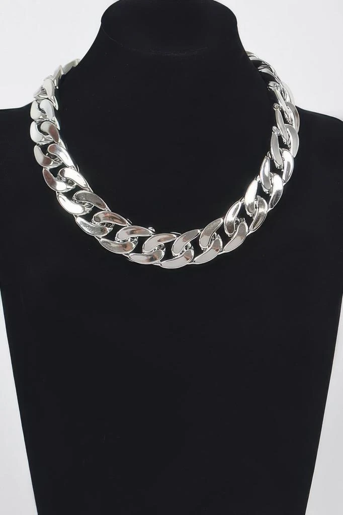 TRUEDAMES Oversized Ccb Chain Necklace