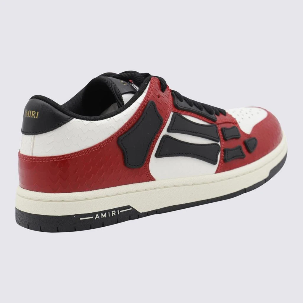 AMIRI Amiri Red And Black Leather Sneakers 2