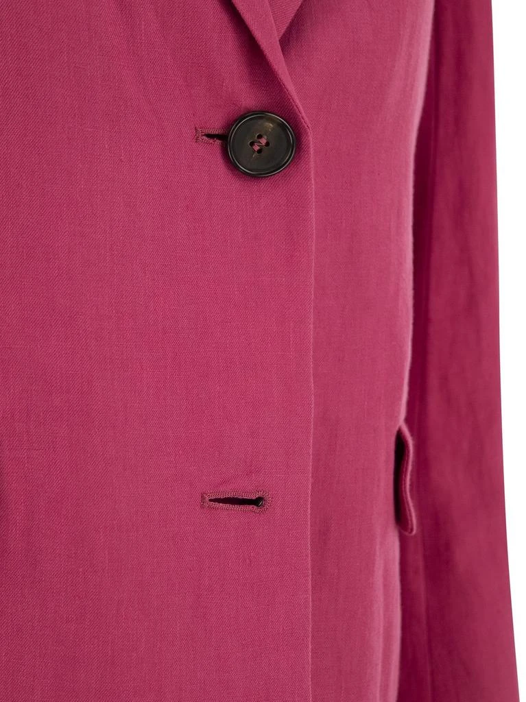 'S Max Mara 'S Max Mara Single-Breasted Long-Sleeved Blazer 4