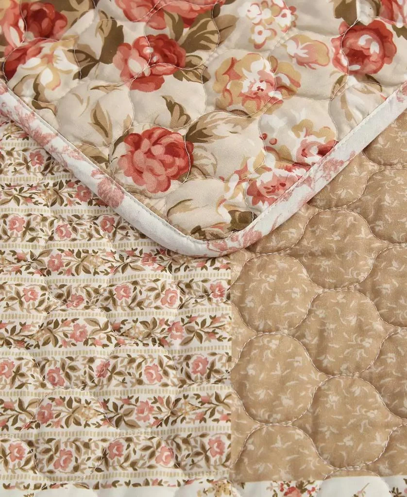 Laura Ashley Harrietta Patchwork Reversible 3-Pc. Quilt Set 5