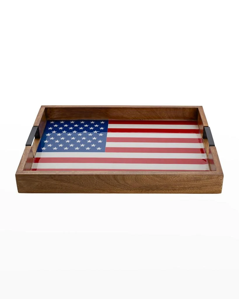 Mikasa American Flag Lazy Susan Serving Tray 2