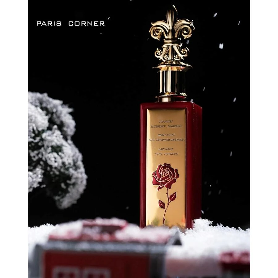 Paris Corner Unisex December Rose EDP Spray 2.9 oz Fragrances 6290021555441 3