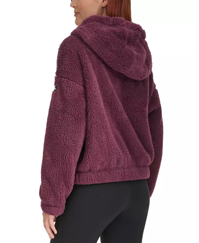 Calvin Klein Performance Women's Hooded Sherpa Jacket 5