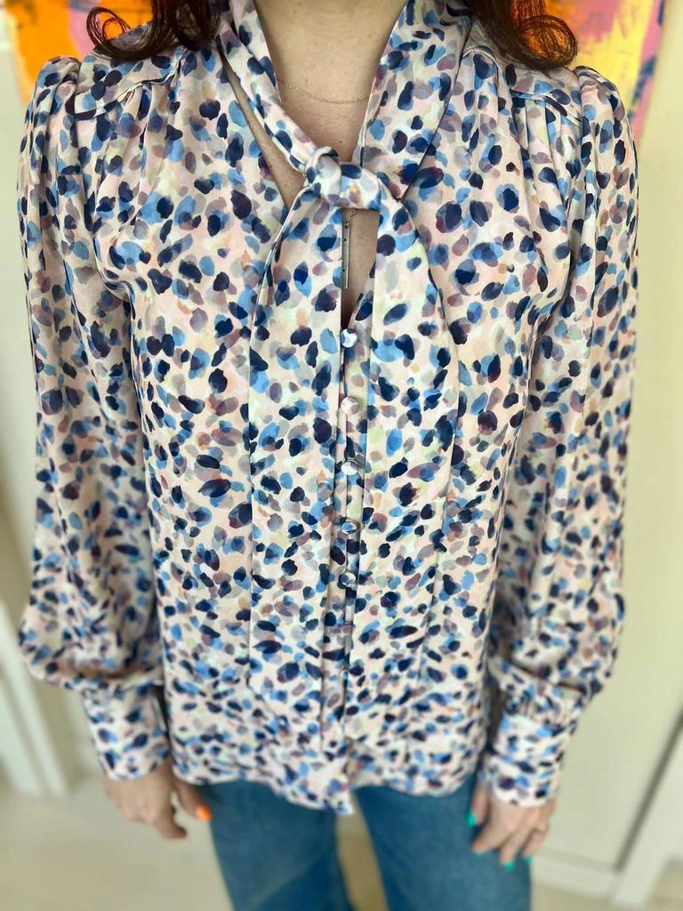 Greylin Greylin - Laurel Tie Neck Blouse 3