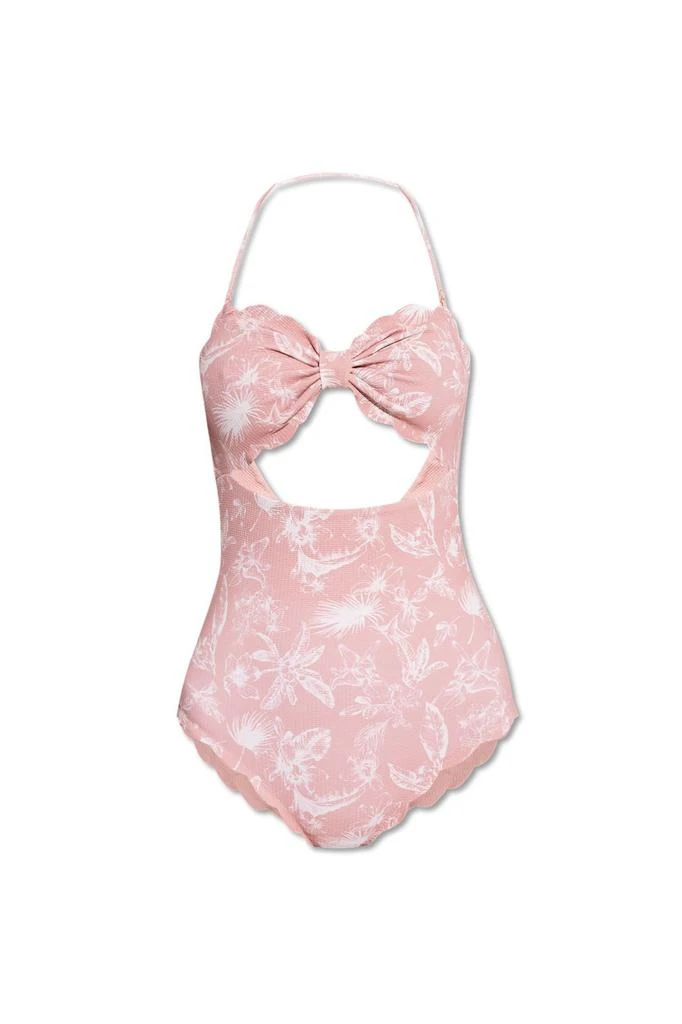 Marysia Marysia Antibes Scalloped Cutout Swimsuit 1