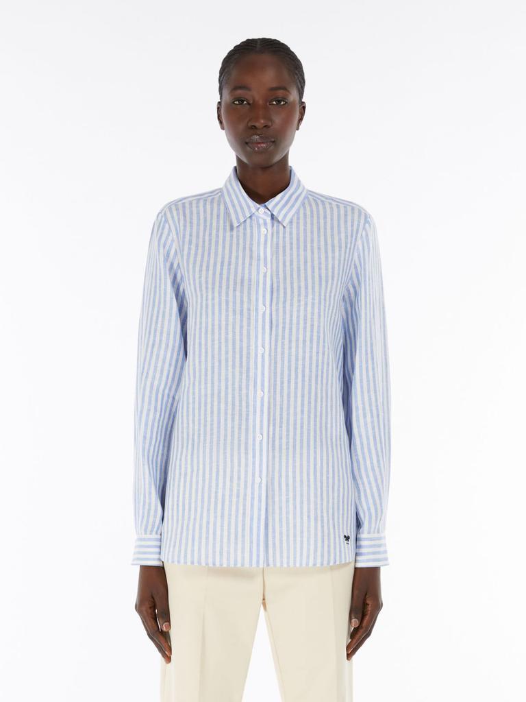 Weekend Max Mara Striped linen shirt