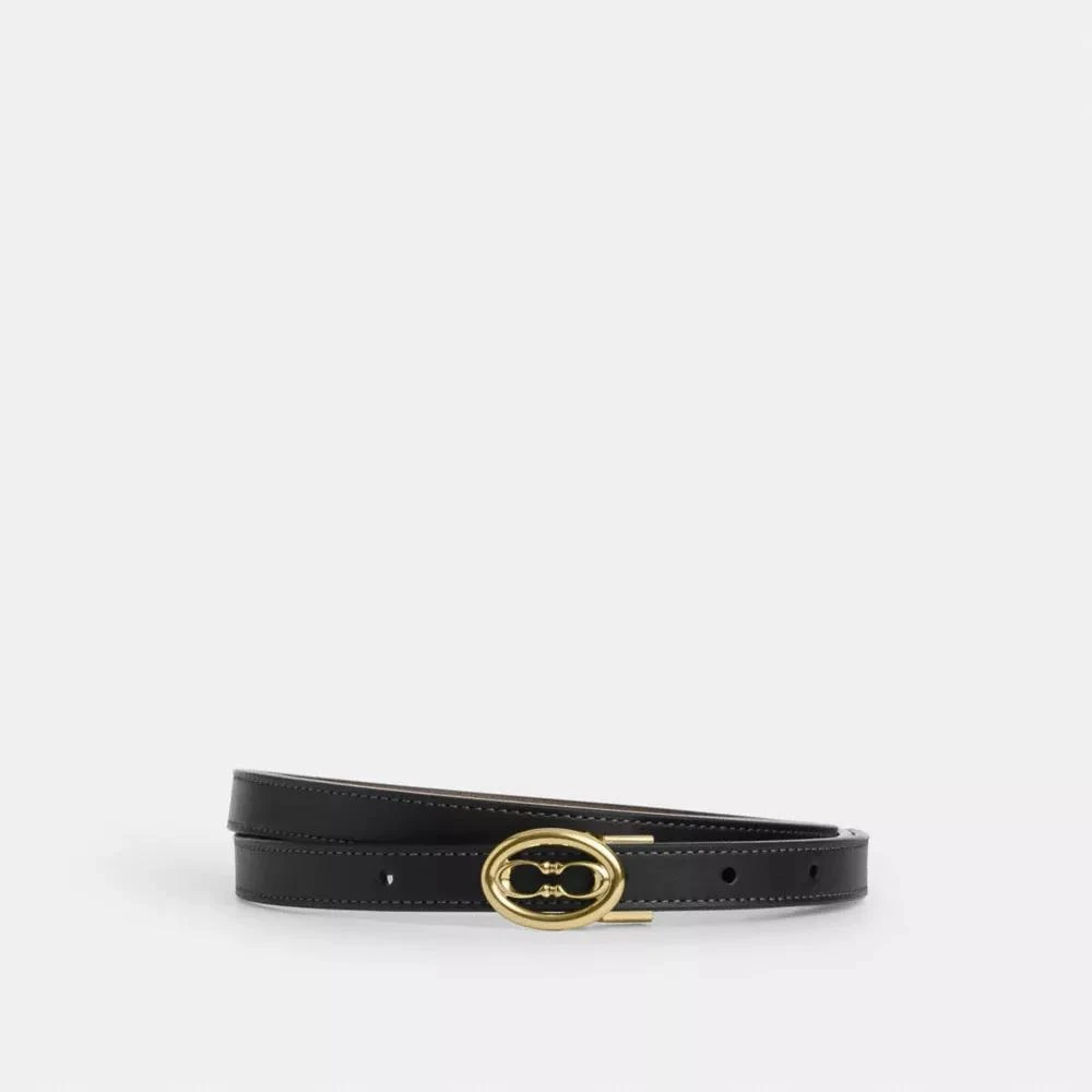 Coach Buckle Cut To Size Belt, 18 Mm 1