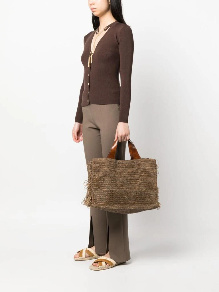 IBELIV IBELIV - Onja Raffia Tote Handbag 2