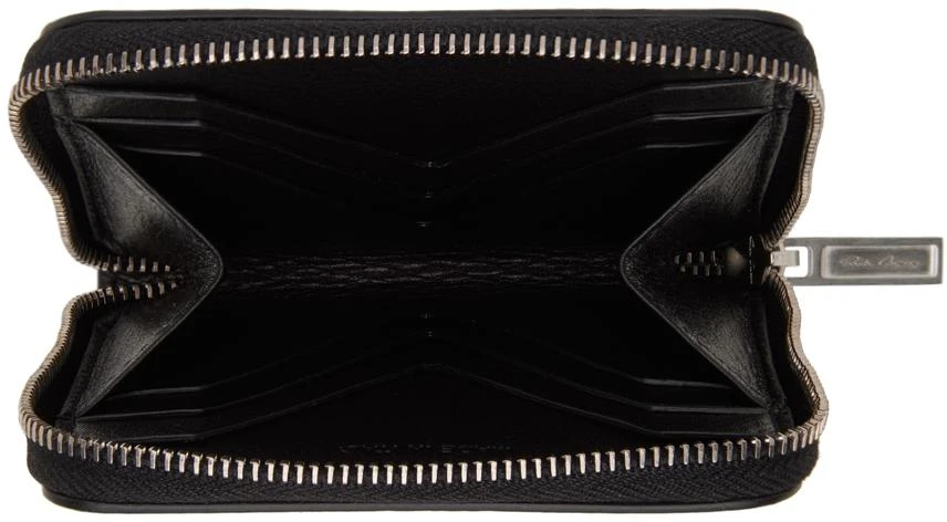 Rick Owens Black Zipped Wallet 3