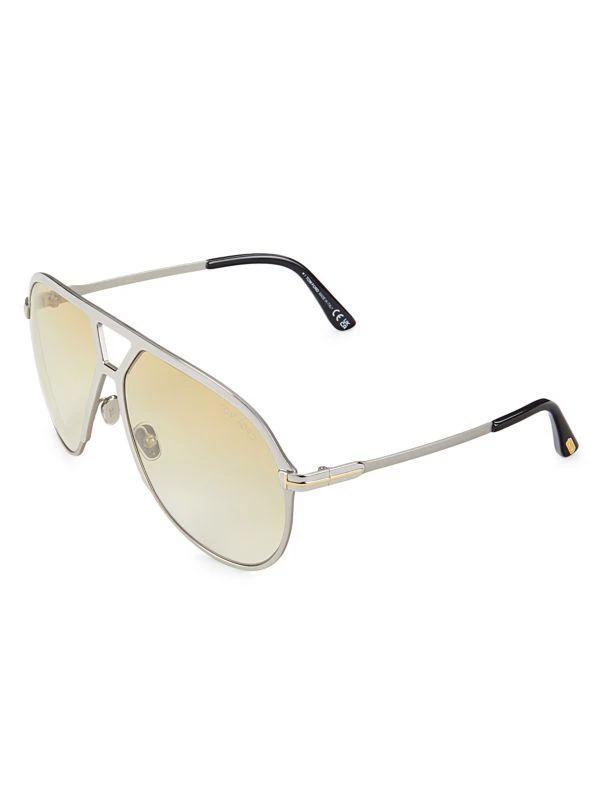 TOM FORD 64MM Pilot Sunglasses 2