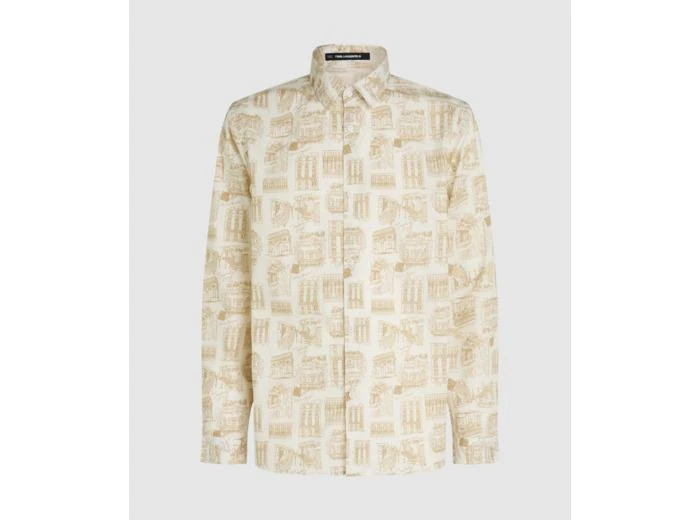 Karl Lagerfeld Paris PARIS AOP POPLIN SHIRT