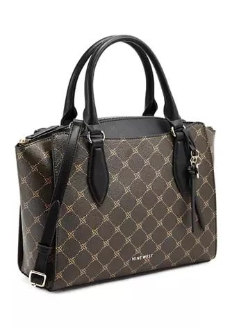 Nine West West Paisley Jet Set Satchel 1