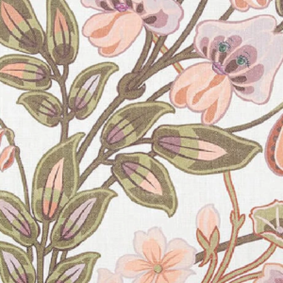 House of Hackney Medium Hemp The Dancing Orchids Cushion (45cm x 45cm) 5
