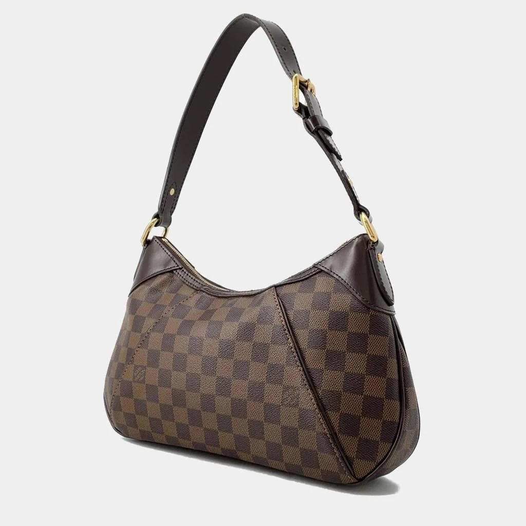 Louis Vuitton  Louis Vuitton Thames PM Red Damier Ebene Canvas Shoulder Bag 2