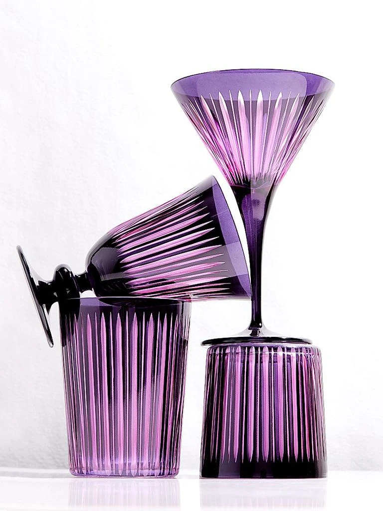 L
Objet Prism 4-Piece Wine Glass Set 6