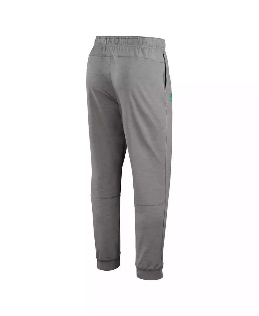 NIKE Men's Heather Charcoal Miami Dolphins 2023 Sideline Performance Jogger Pants 4
