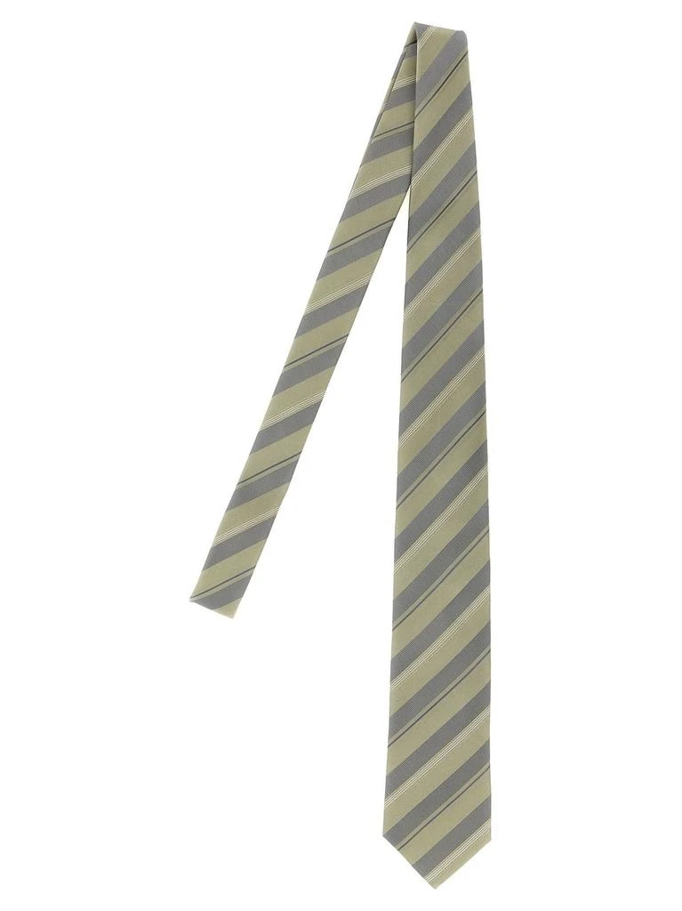 Brunello Cucinelli Brunello Cucinelli Operated Striped Tie