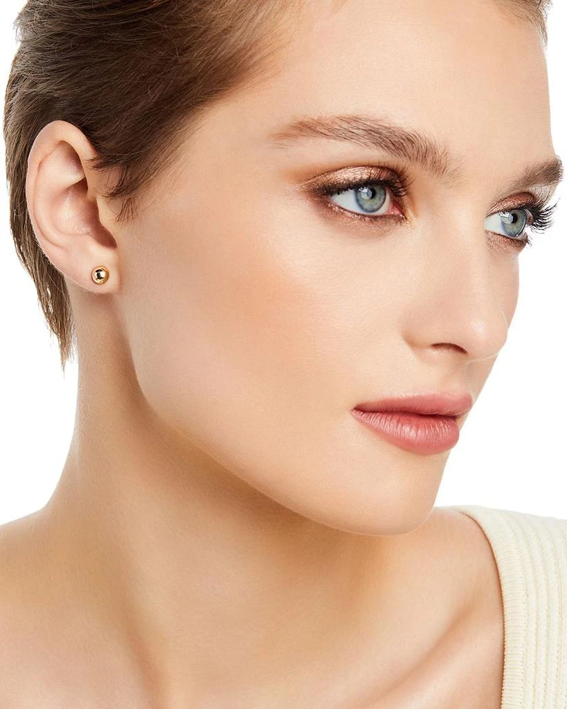 Bloomingdale's 14K Yellow Gold Ball Stud Earrings 3