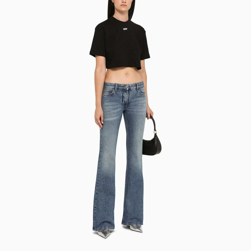 Off-White™ Blue low-waisted jeans 3