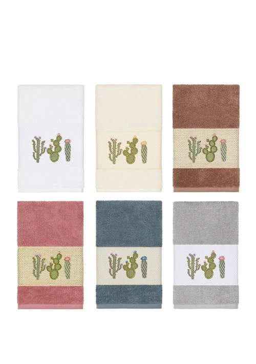 Linum Home Textiles Home Textiles Mila Embellished Hand Towel 2