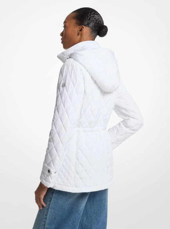 Michael Kors Quilted Hooded Jacket 2