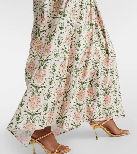 Agua by Agua Bendita Espliego cotton floral maxi dress 5