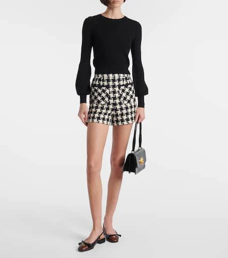 Valentino Mossi tweed shorts 2