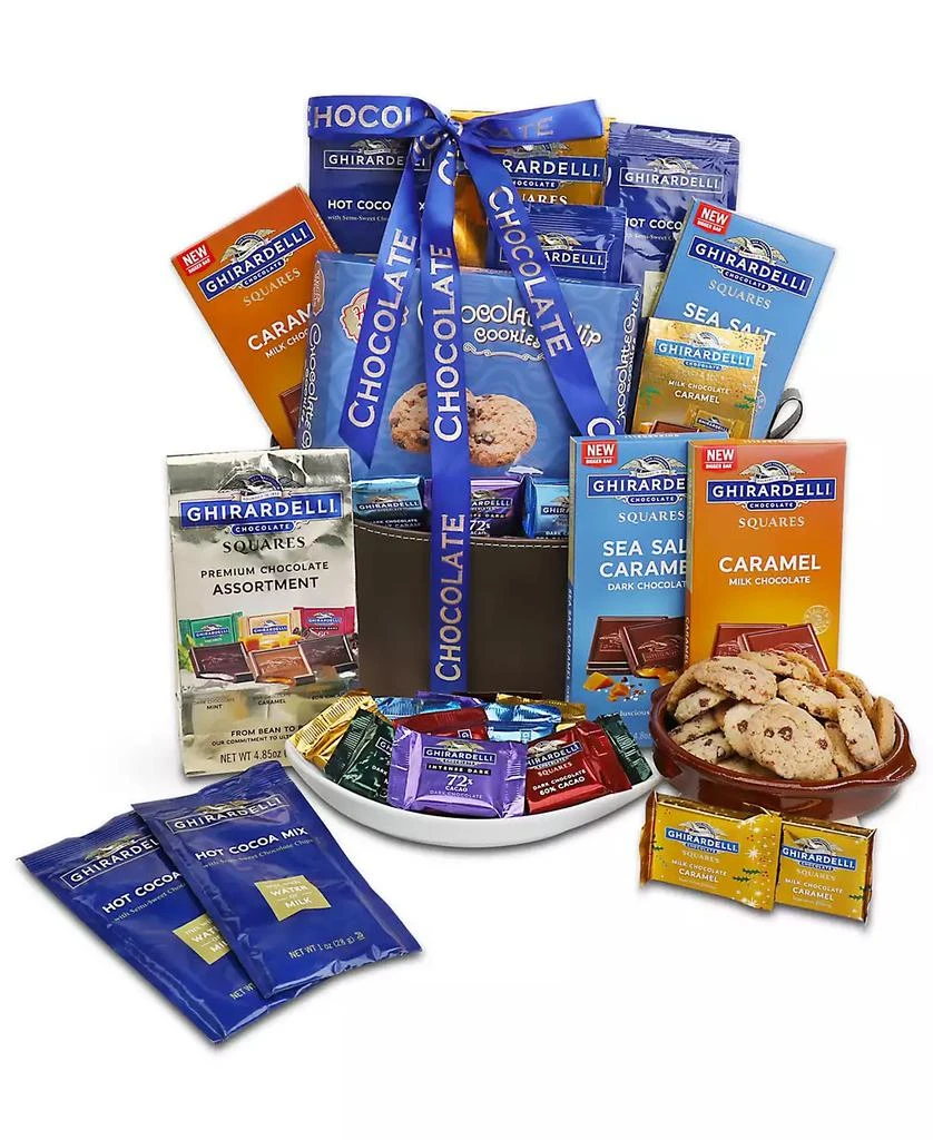 Alder Creek Gift Baskets Ghirardelli Chocolate Gift Basket 3