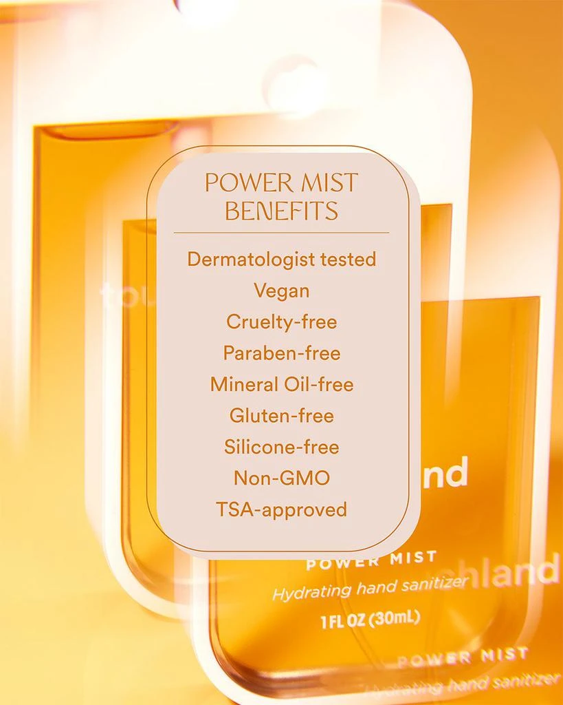 Touchland Power Mist Hydrating Hand Sanitizer 1 oz., Velvet Peach 7