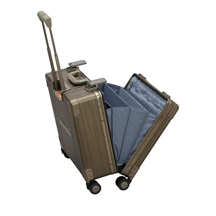 ALEON 17" Deluxe Aluminum Wheeled Briefcase 2