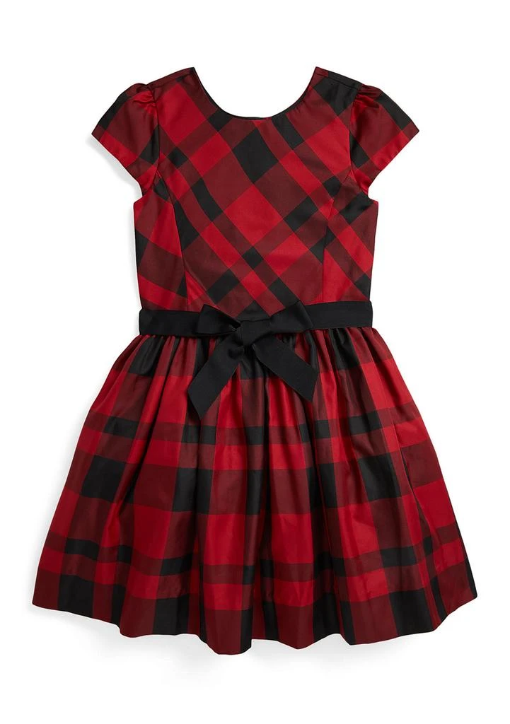 Ralph Lauren Girls 7-16 Plaid Taffeta Dress