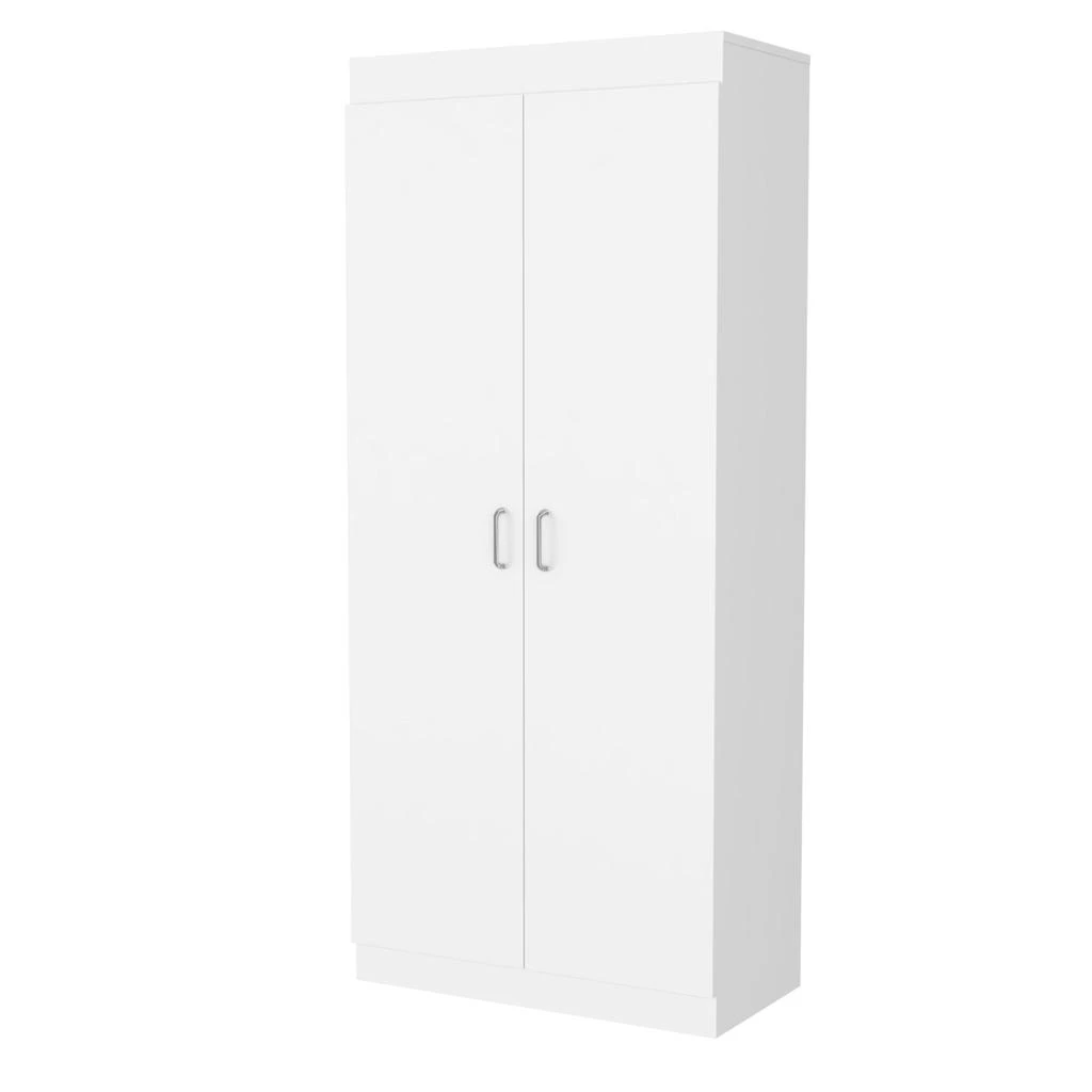 Streamdale Furniture Streamdale Cherry Hill 5-Shelf Pantry Cabinet White 4