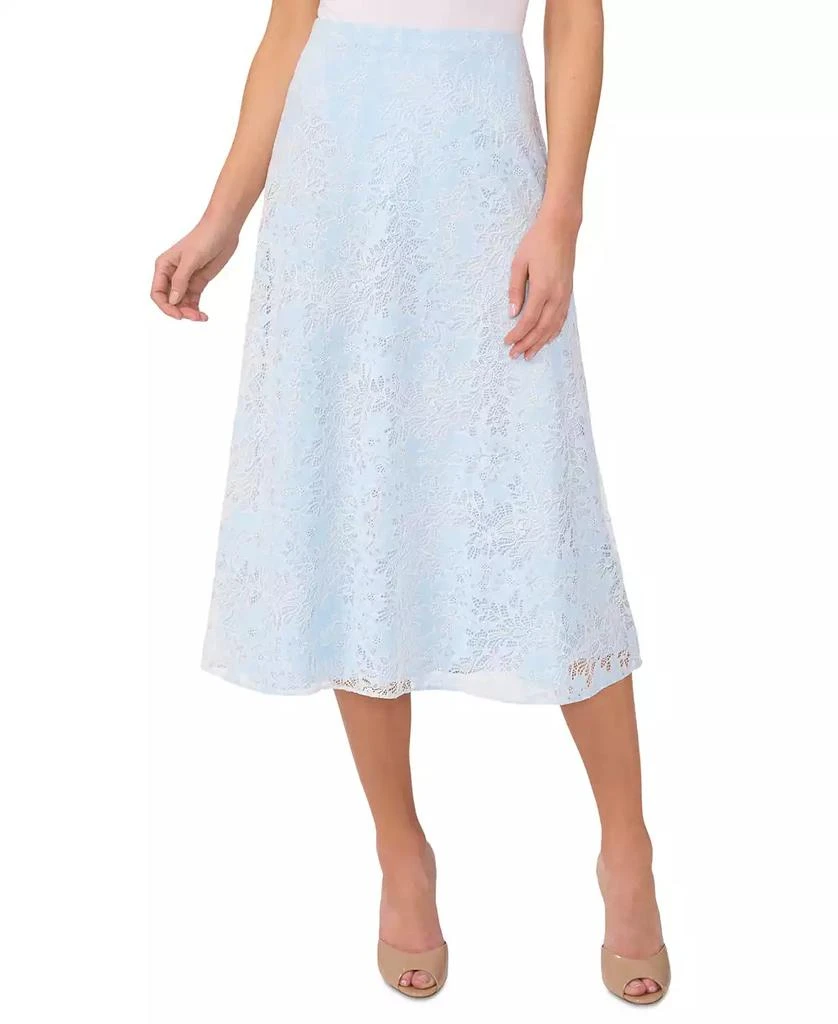 CeCe Women's Lace Midi Skirt 1