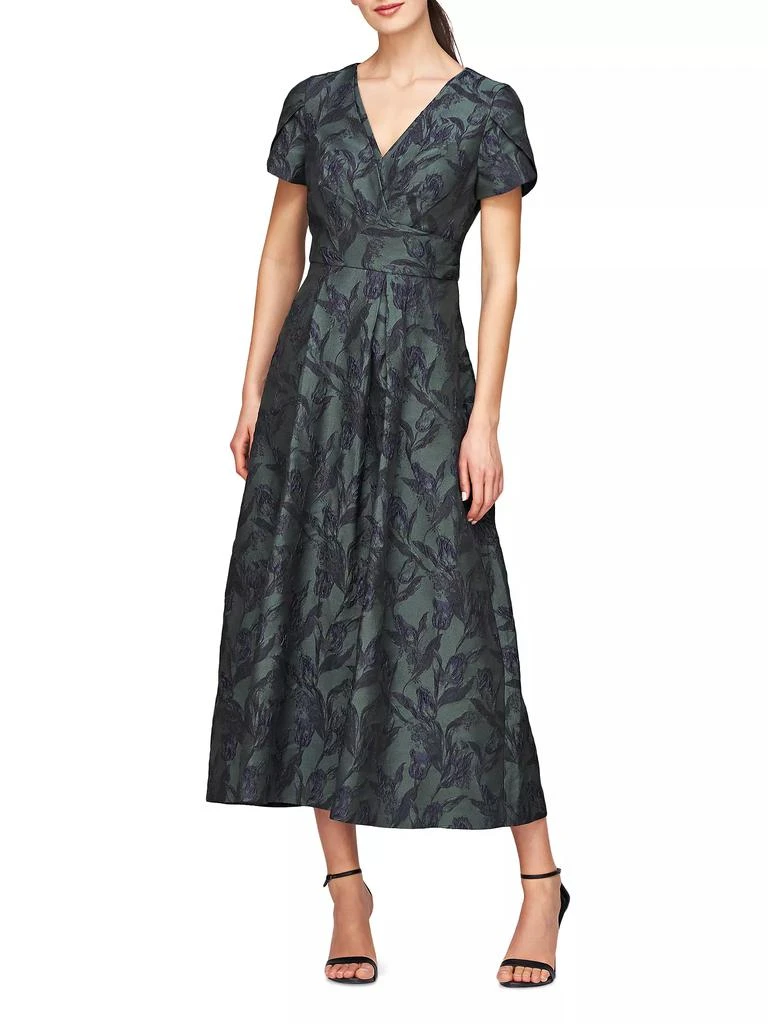 Kay Unger Mirabel Tea-Length Dress 2