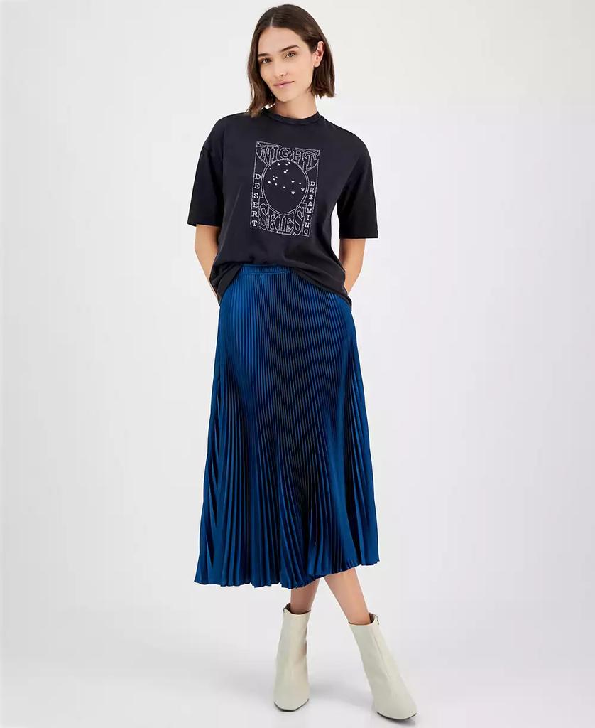 Hugo Boss Women's Cotton Embellished-Graphic T-Shirt
