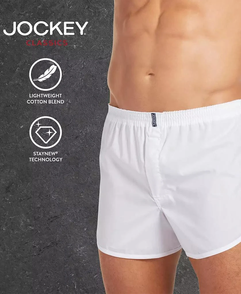 Jockey Men's Underwear, Classic Tapered Boxer 4 Pack 6