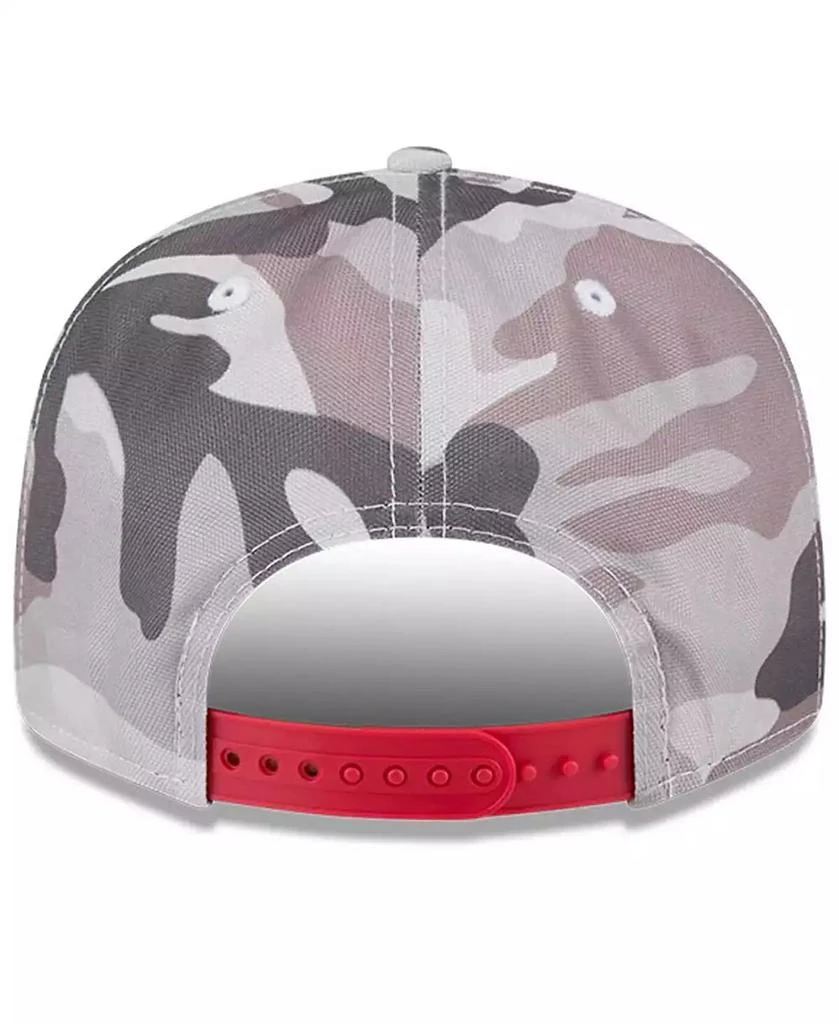 New Era Men's Camo/Scarlet Bubba Wallace 9FIFTY Snapback Hat 4