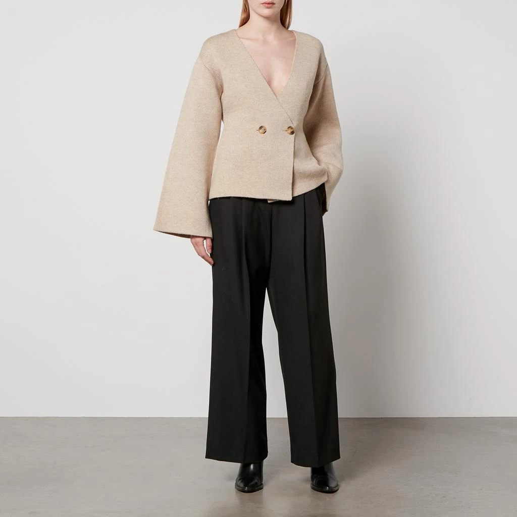 By Malene Birger By Malene Birger Cymbaria Crepe Wide-Leg Trousers 3