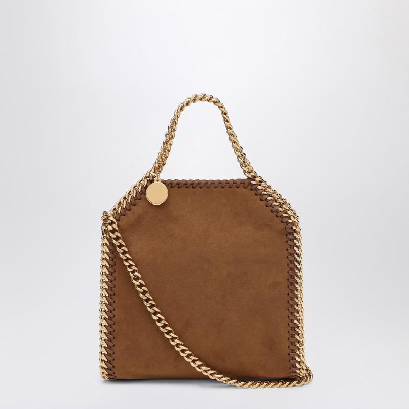 Stella McCartney Stella McCartney Brandy Coloured Micro Falabella Tote Bag