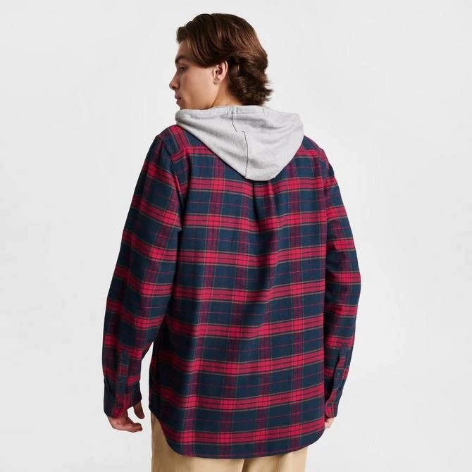 VANS Men's Vans Parkway Hooded Long-Sleeve Shirt 7