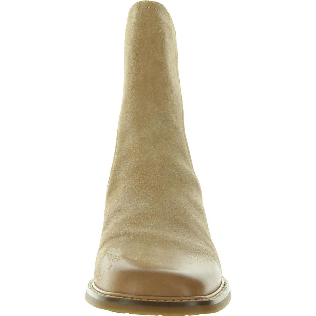Donald J Pliner Autumn Womens Mixed Media Leather Mid-Calf Boots