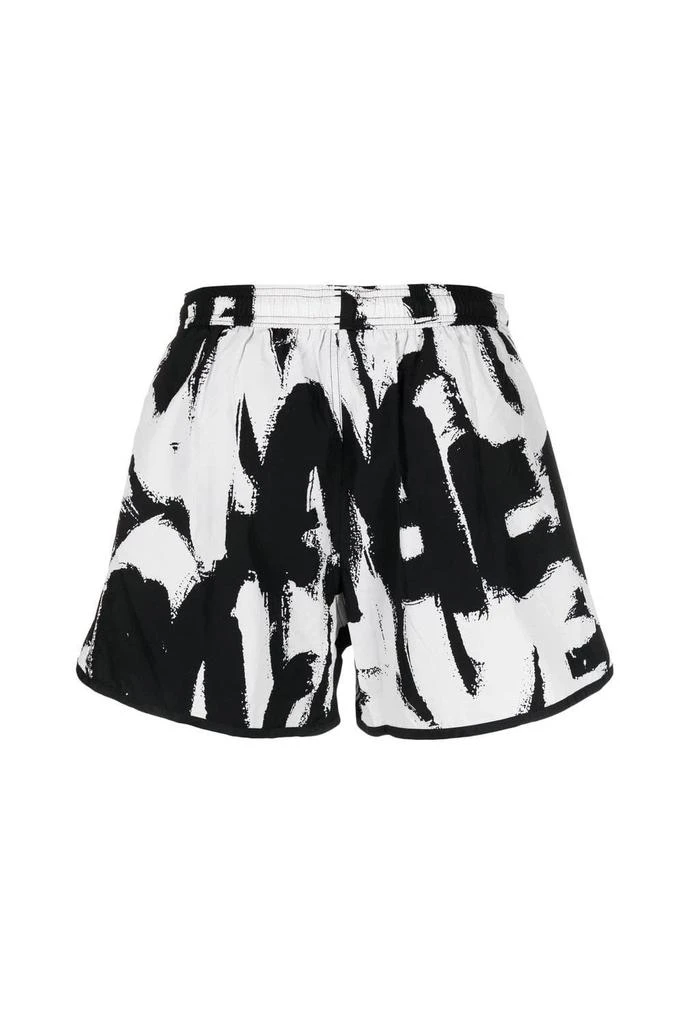 ALEXANDER MCQUEEN Graffiti Swim Shorts 5