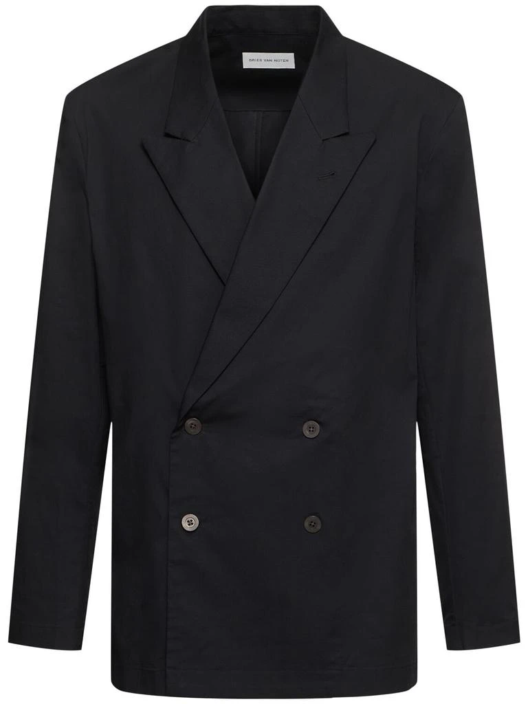 Dries Van Noten Caplans Double Breast Loose Fit Blazer 1