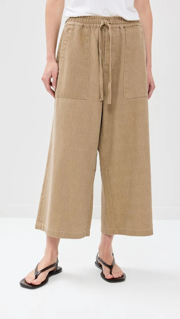 Denimist Palazzo Drawstring Utility Pants 6
