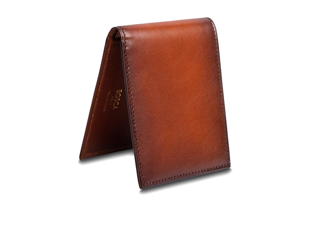 Bosca Hard Smoked with Burnishing Small Bifold Wallet 4