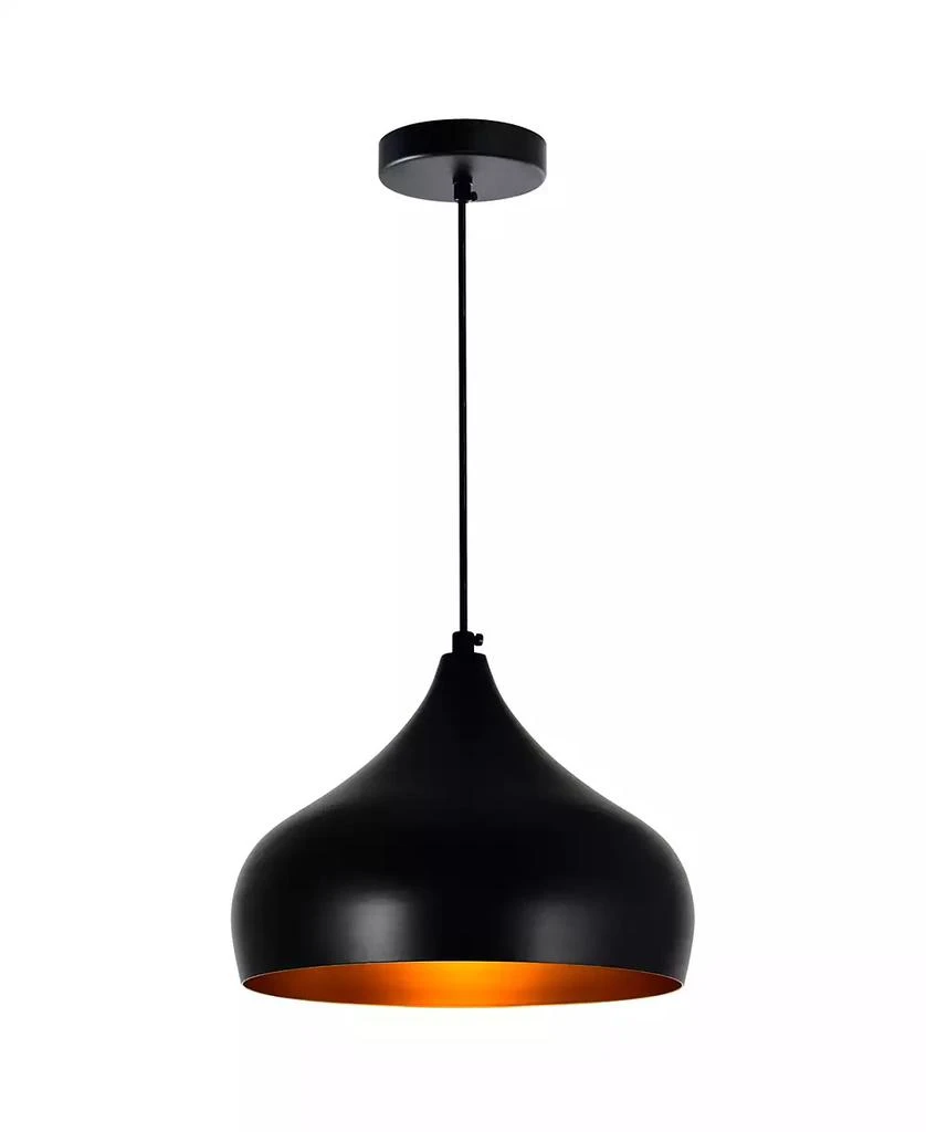 CWI Lighting 13" Metal Dynamic 1 Light Down Pendant