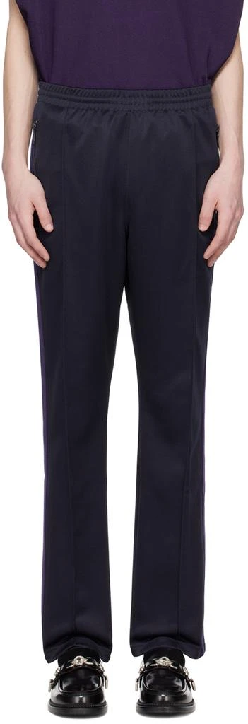 Needles Navy Drawstring Track Pants 1