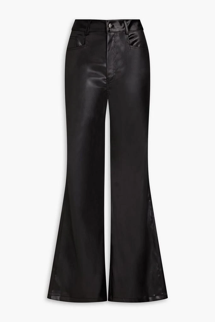 GAUGE81 Athy faux leather flared pants 1